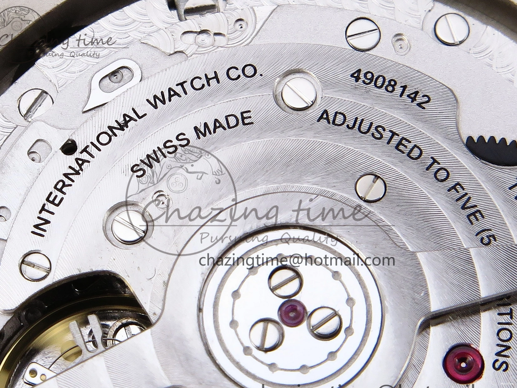 MIROTIME 0208 FreshLook Pilot’s Watch Top Gun Black Ceramic IW326901 ZF 1:1 Best Edition on Black Nylon Strap A 7026